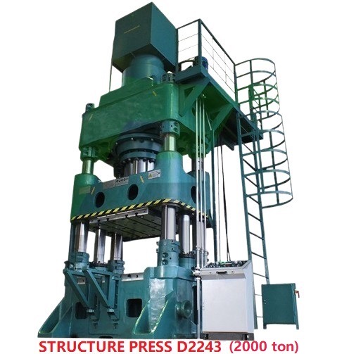 2000 ton Hydraulic Press Dnepropress D2243 – photo 4